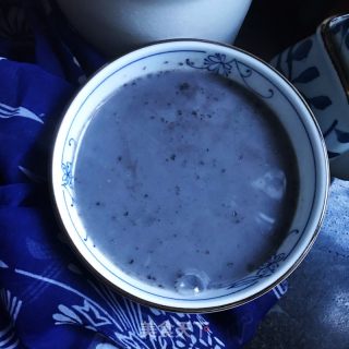 黑芝麻米糊的做法步骤：7