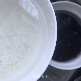 黑米糯米饭的做法步骤：3