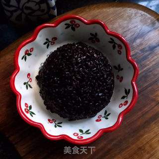 黑米糯米饭的做法步骤：9