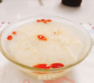 酒糟蛋花的做法