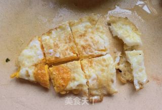 炸腐竹煎蛋汤米粉的做法步骤：6