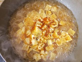 炸腐竹煎蛋汤米粉的做法步骤：13