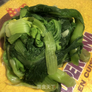 小白菜菜团子的做法步骤：3