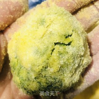 小白菜菜团子的做法步骤：10