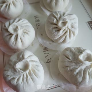 梅干菜鲜肉包的做法步骤：16
