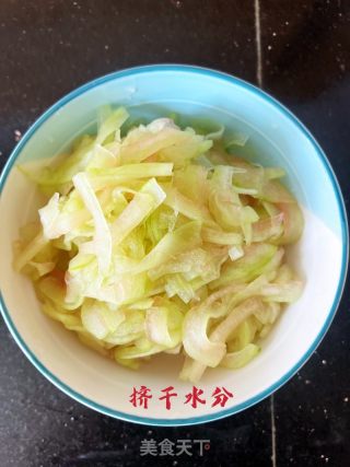 素炒西瓜皮的做法步骤：6
