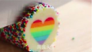 彩虹心曲奇的做法步骤：22