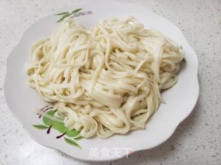 荠荠菜鸡蛋捞面的做法步骤：4