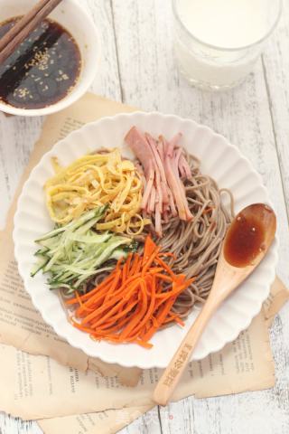 日式凉拌荞麦面的做法步骤：6