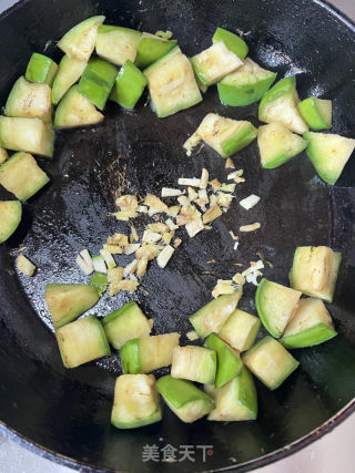 茄子番茄炒肉丝的做法步骤：4