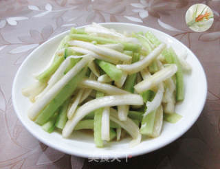 青瓜拌大白菜梗的做法