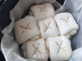 空气炸锅版面包卷的做法步骤：11