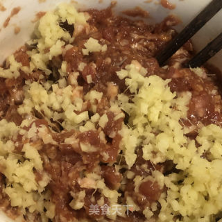 肉饼的做法步骤：5