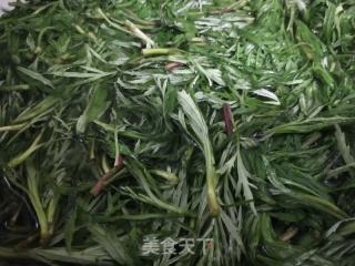 柳蒿芽猪肉馅饺子的做法步骤：1