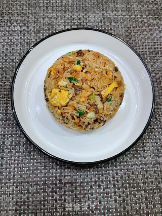外婆菜鸡蛋炒饭的做法步骤：11
