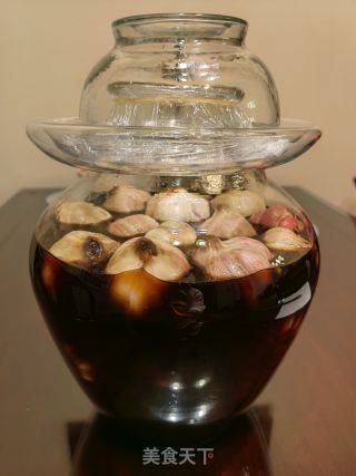 酱香糖醋蒜的做法步骤：8
