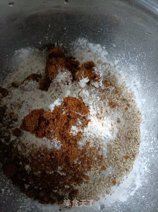 炸糯米圆的做法步骤：2