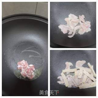 青瓜木耳炒肉饼瘦肉的做法步骤：4