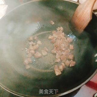 腊肠炒青豆的做法步骤：3