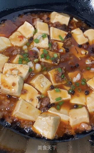 麻婆豆腐的做法步骤：12