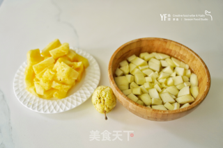 百香果凤梨果酱的做法步骤：1