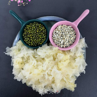 绿豆薏米糊#破壁机食谱的做法步骤：1