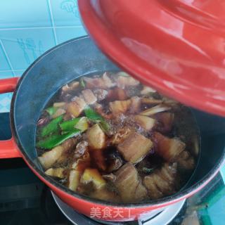 五花肉烧土豆的做法步骤：7
