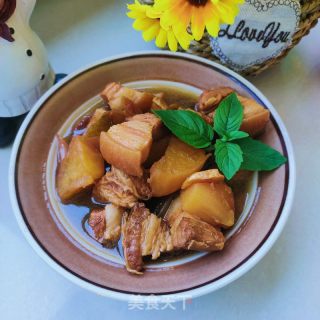 五花肉烧土豆的做法步骤：11
