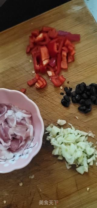 酸辣空心菜梗的做法步骤：3