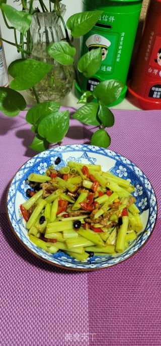 酸辣空心菜梗的做法步骤：9