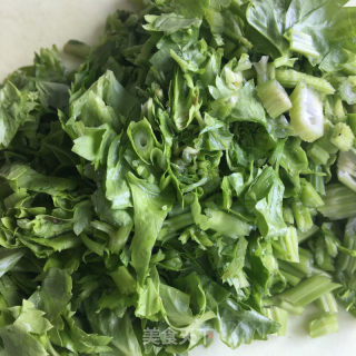 火腿时蔬炒饭的做法步骤：4