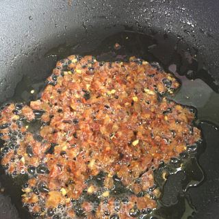 火腿时蔬炒饭的做法步骤：6