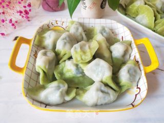 双色山芹菜饺子