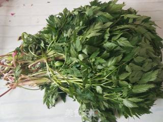 双色山芹菜饺子的做法步骤：1