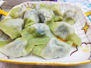双色山芹菜饺子的做法步骤：10