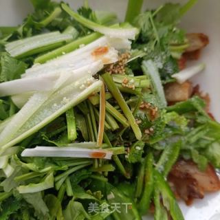 油渣拌螺丝椒的做法步骤：10