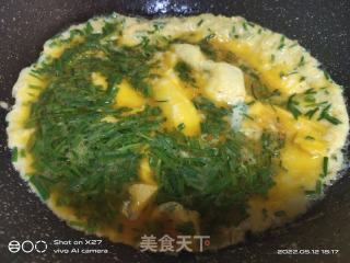 葱香鸡蛋炒西红柿的做法步骤：3