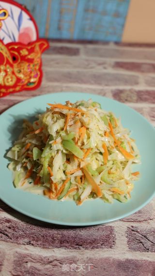 包包菜拌黄瓜的做法步骤：6