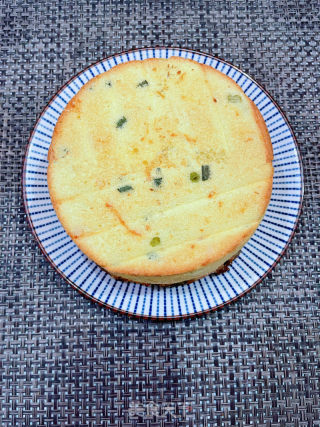 香葱肉松戚风蛋糕的做法步骤：17
