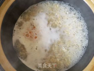 海参毛豆燕麦粥的做法步骤：7