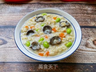海参毛豆燕麦粥的做法步骤：13