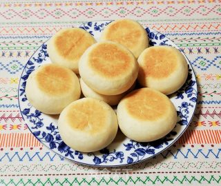 红豆沙饼的做法步骤：16