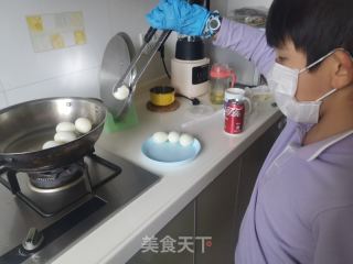 可乐鸡蛋的做法步骤：6