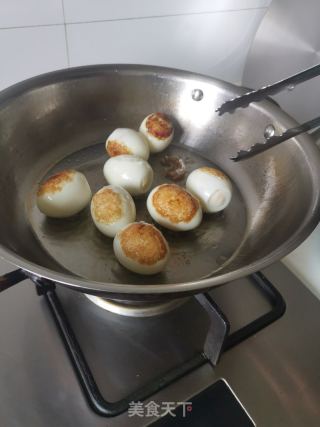 可乐鸡蛋的做法步骤：7