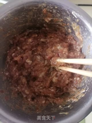 苦瓜酿肉的做法步骤：3