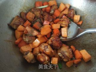 菠萝红薯鸡翅的做法步骤：8