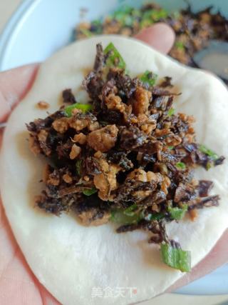 梅干菜猪肉馅饼的做法步骤：8