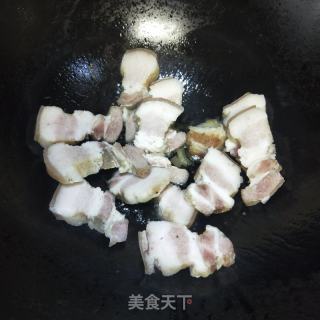 五花肉焖黄皮豆干的做法步骤：4