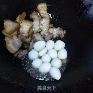 五花肉焖黄皮豆干的做法步骤：6