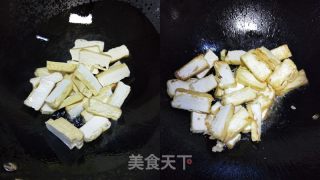 黄皮豆干炒韭菜的做法步骤：4